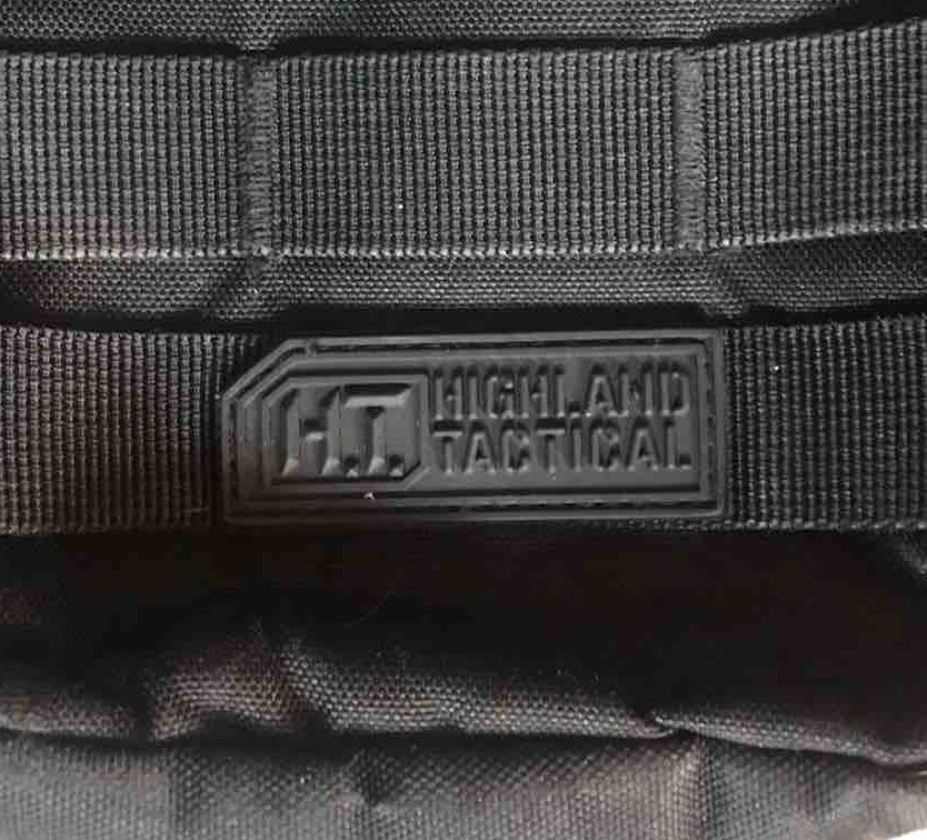 Highland Tactical Sling Bag Black 12″ x 8″ x 2.5″ Nice