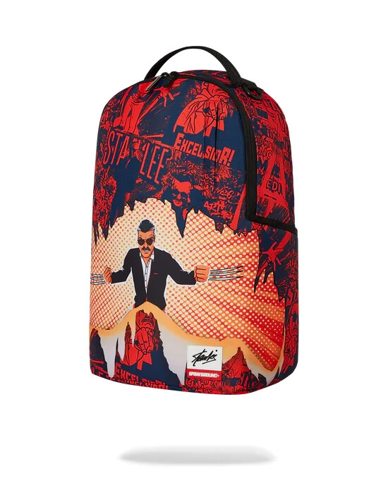 SPRAYGROUND STAN LEE COLLAB BACKPAK IF YOU CAN’T FIND A HERO, BE ONE NEW W/TAGS