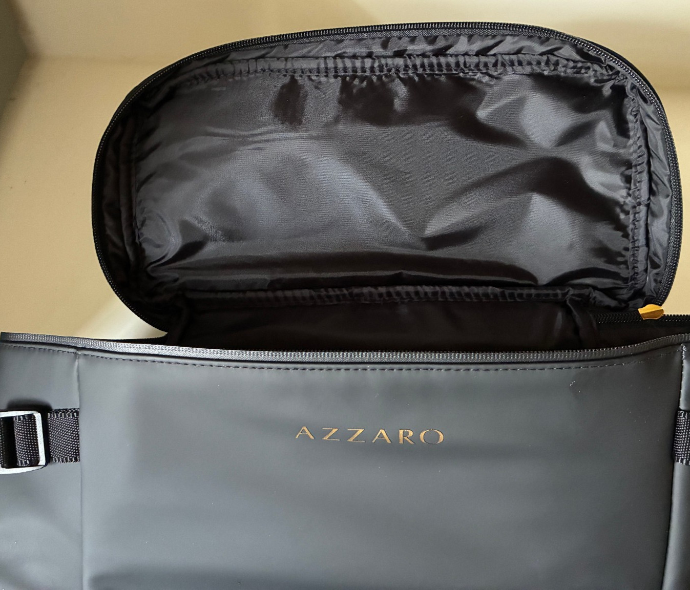Azzaro Generic Backpack 25 Faux Leather Black