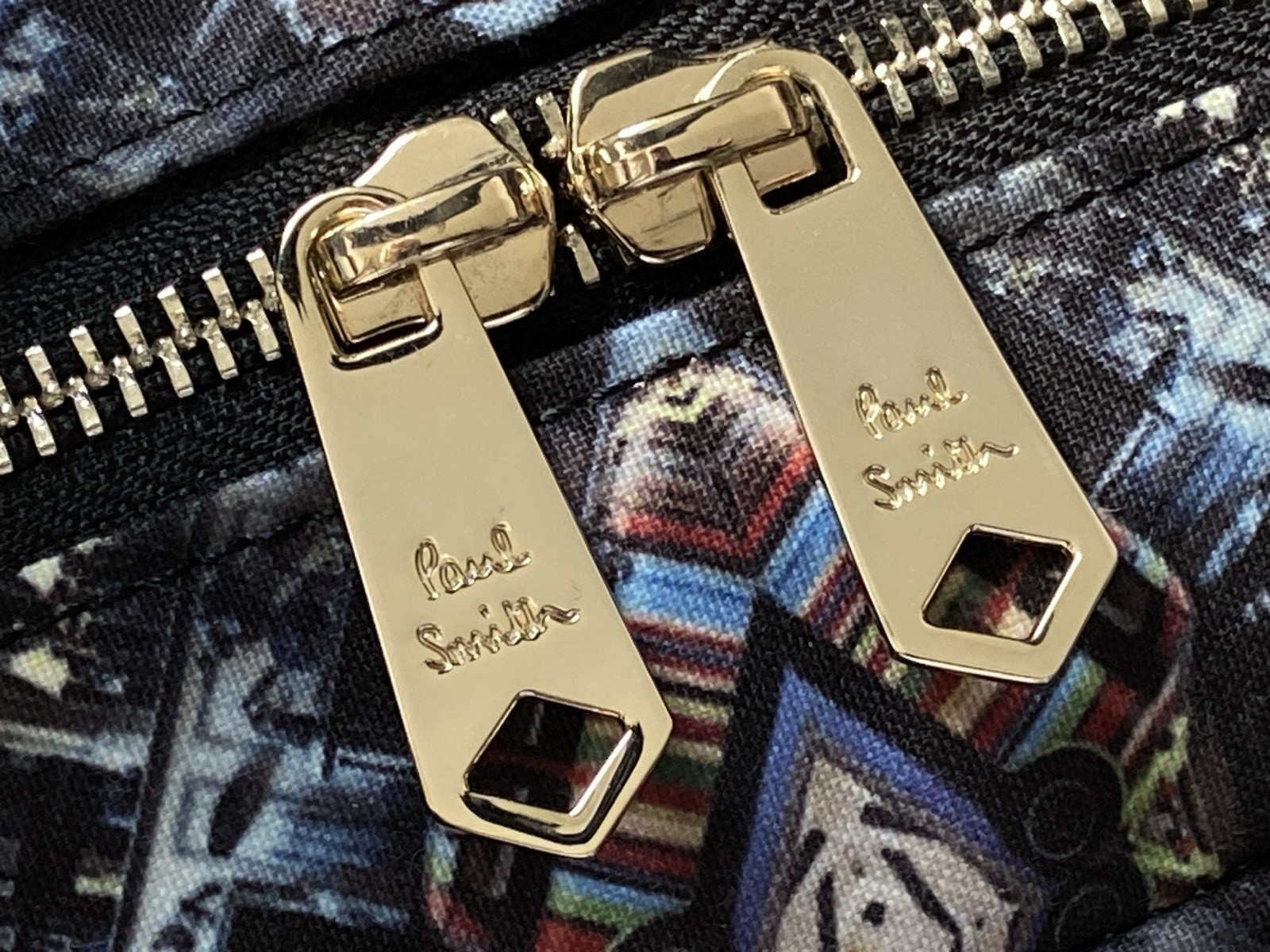PAUL SMITH KALEIDOSCOPE MINI PRINT FOLIO MESSENGER BAG RETAIL BNWT