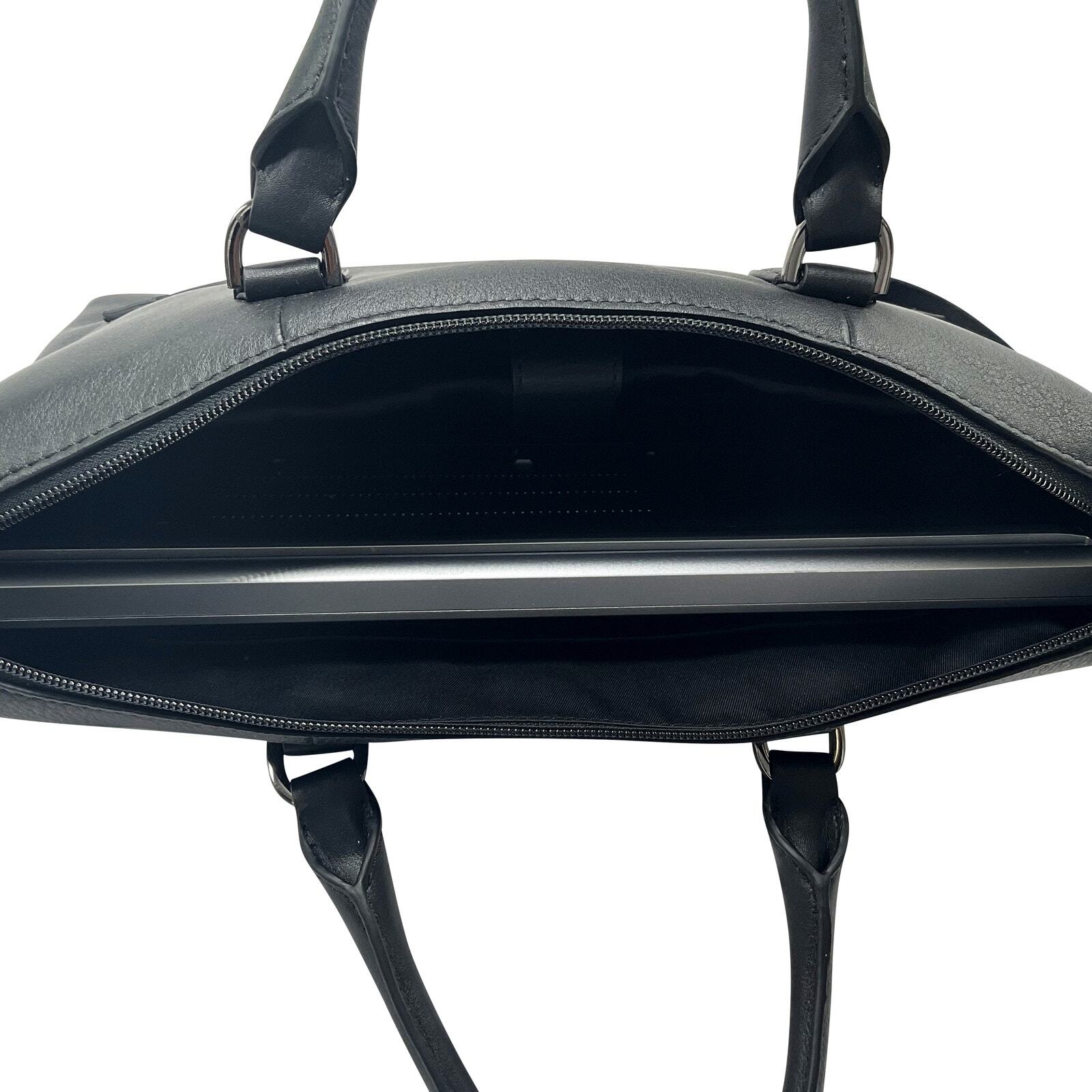 Adamonde Leather Bag briefcase Laptop Messenger Bag for Men and Women
