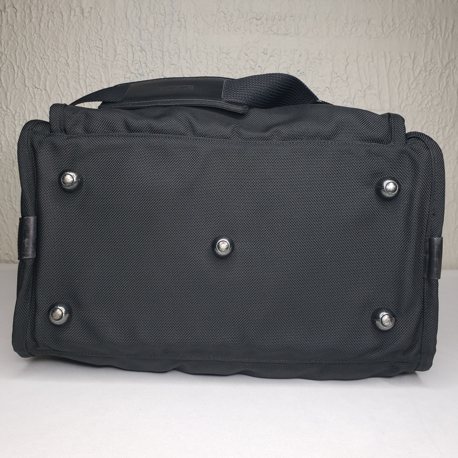 TUMI Alpha Sport Duffle Bag 15” Weekender Carry-On Travel Ballistic Canvas Black