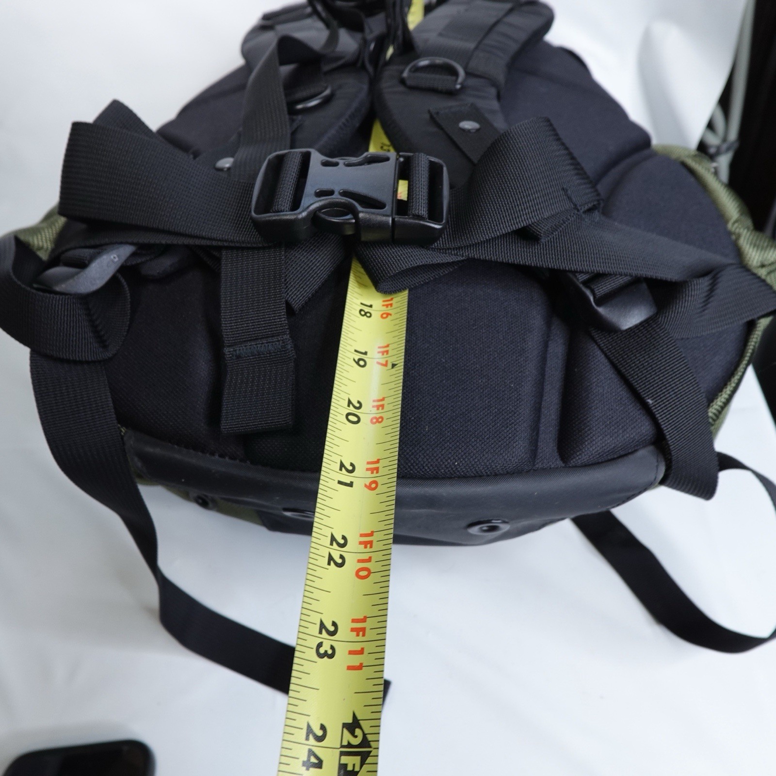 Vintage Y2K Oakley Icon Backpack Olive Green Black Tactical