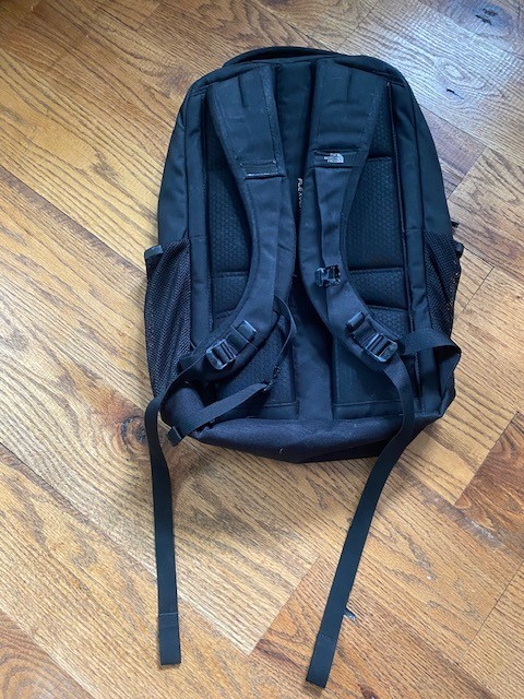 The North Face Vault Backpack Black- One Size Laptop School Travel