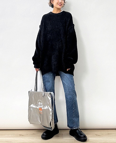Undercover Jun Takahashi GU Silent Noise Silver Tote Bag NWT