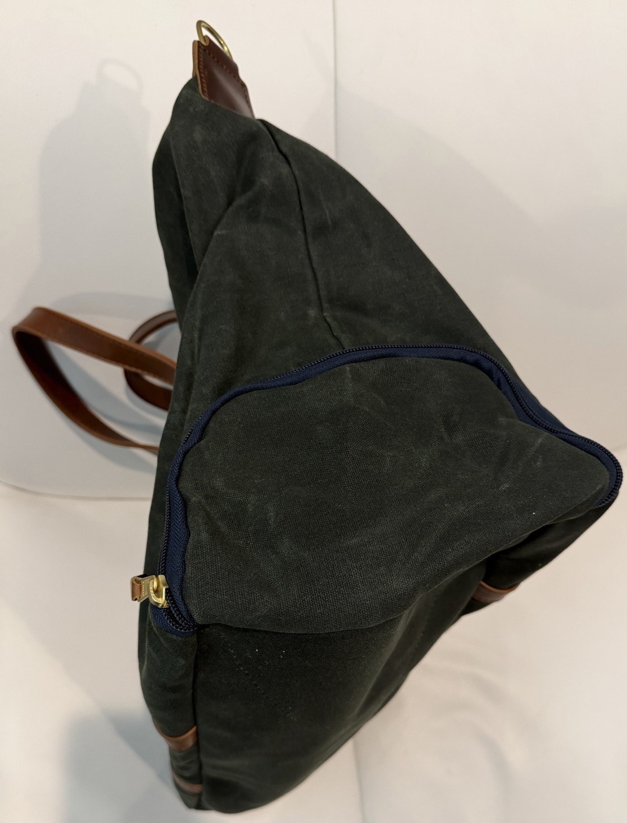 Hudson Sutler Heritage Weekender – Waxed Hunter green/Whiskey Brown
