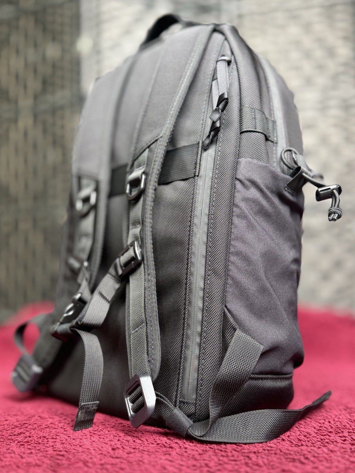 Brown Buffalo ConcealPack 19L Black Ops Backpack USA Made EDC Travel Bag EUC