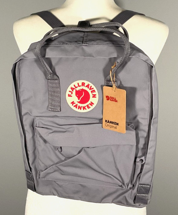 Fjallraven Kanken 23510 Flint Grey Backpack NWT