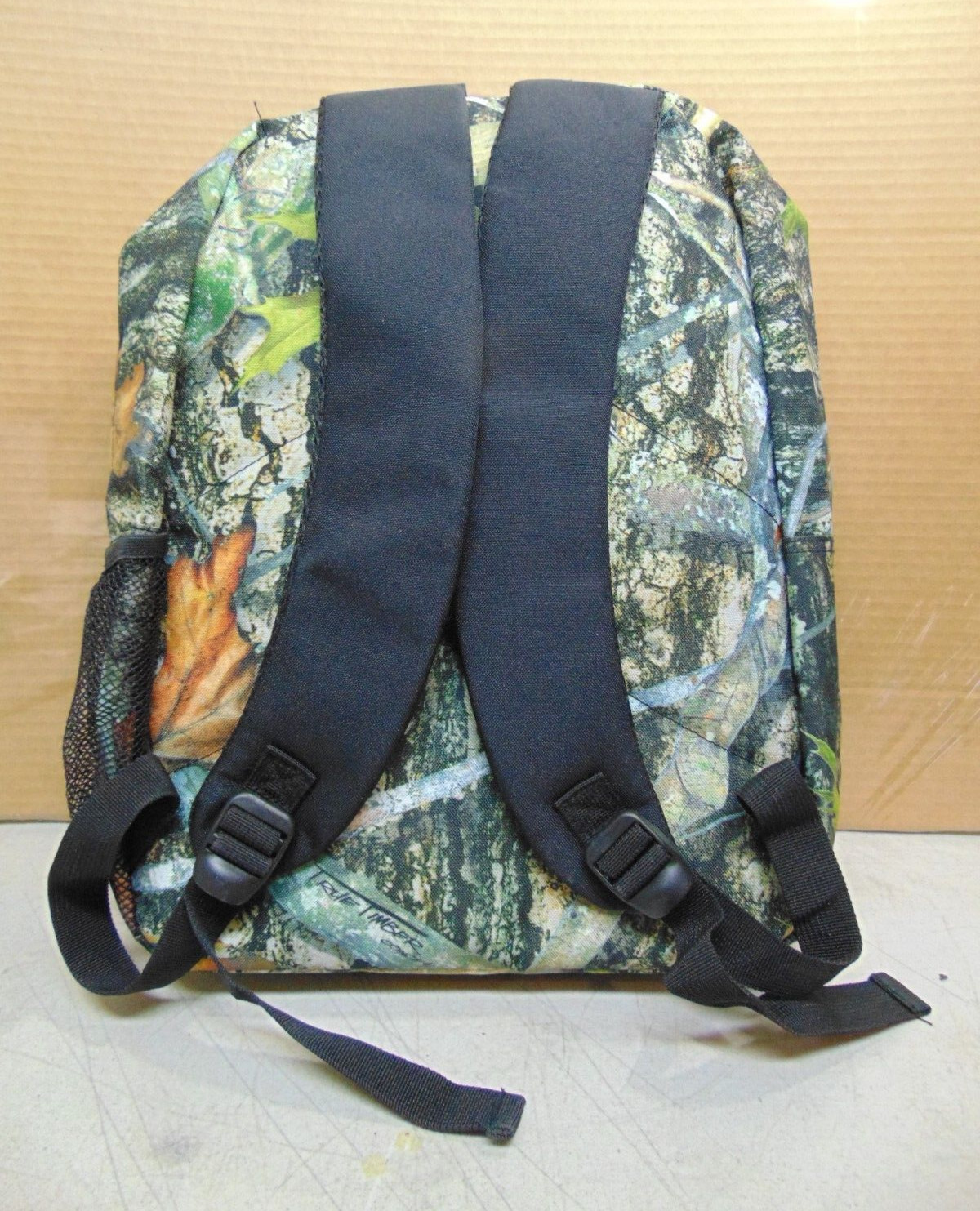 PSD Forest Camo Backpack 100% Polyester School Travel Camping NOS NEW NWOT
