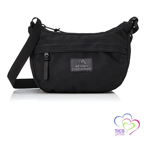 Gregory Men’s Teeny Satchel Shoulder Bag Cordura Ballistic Black Free Size