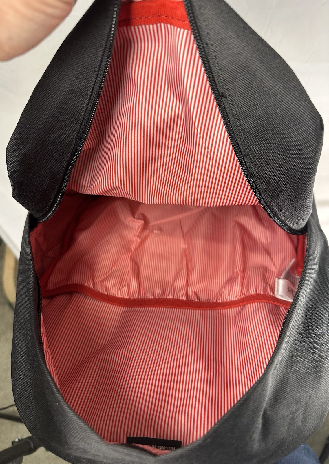 XL 30 L Herschel Heritage Backpack Black/Tan Synthetic Leather Classic