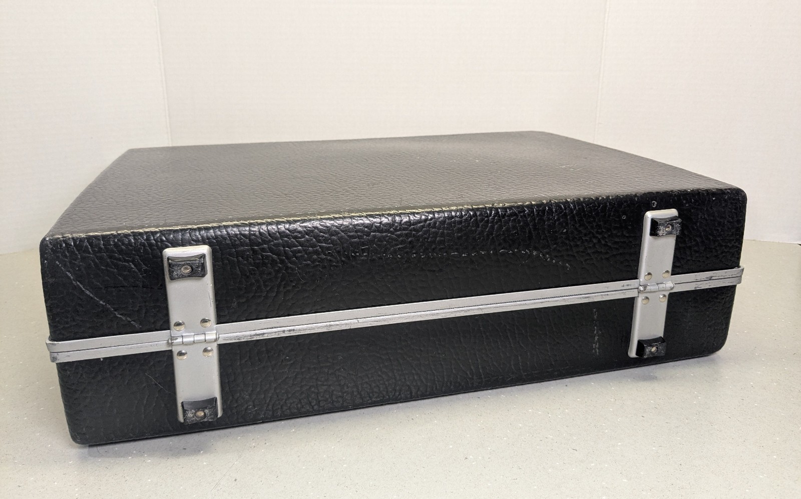 vintage 1970s black hardshell Classic 100 SAMSONITE BRIEFCASE attache COMBO LOCK