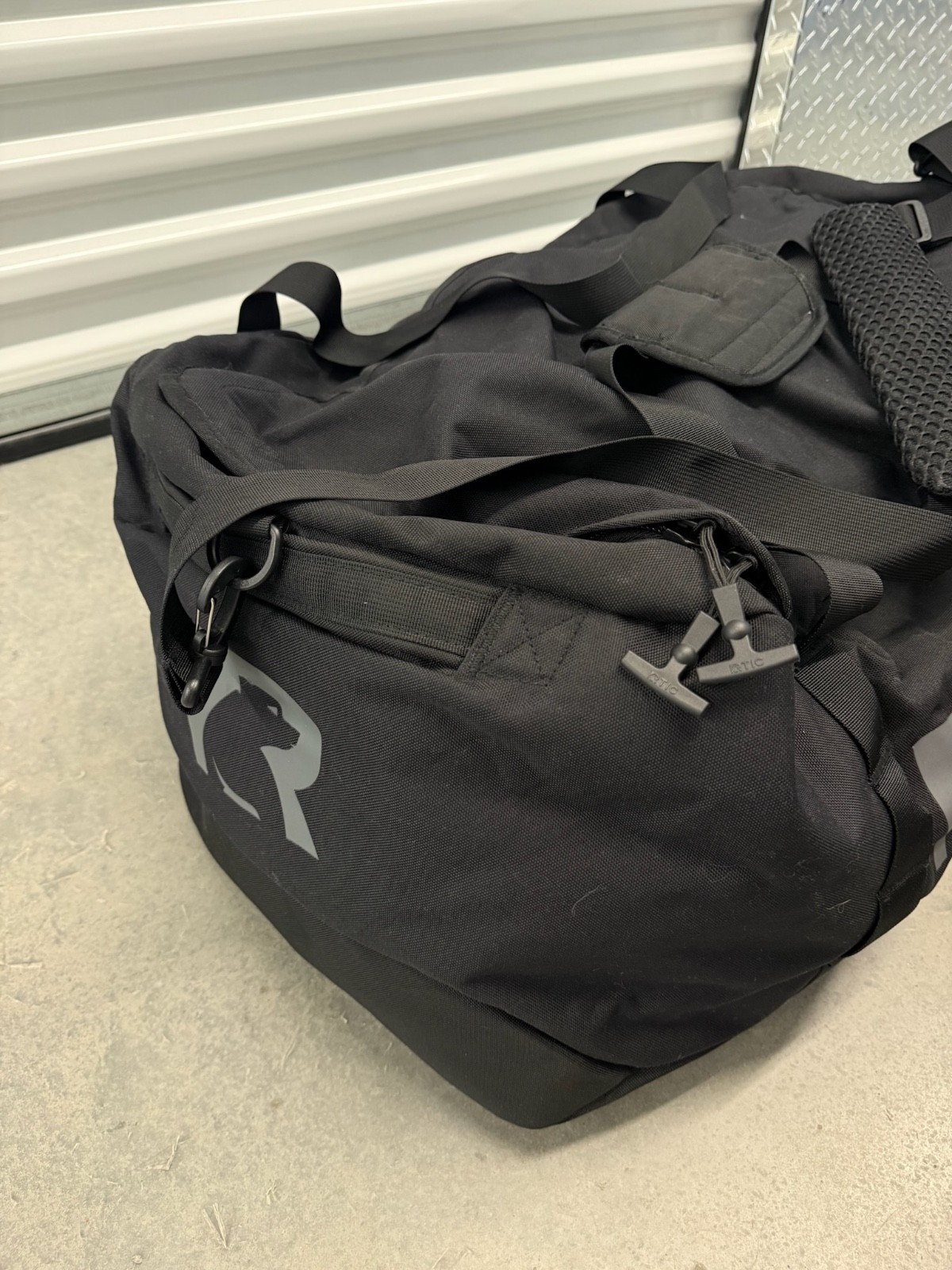 RTIC Outdoors Medium Carry On Structured Collapsible Duffel Bag – Black