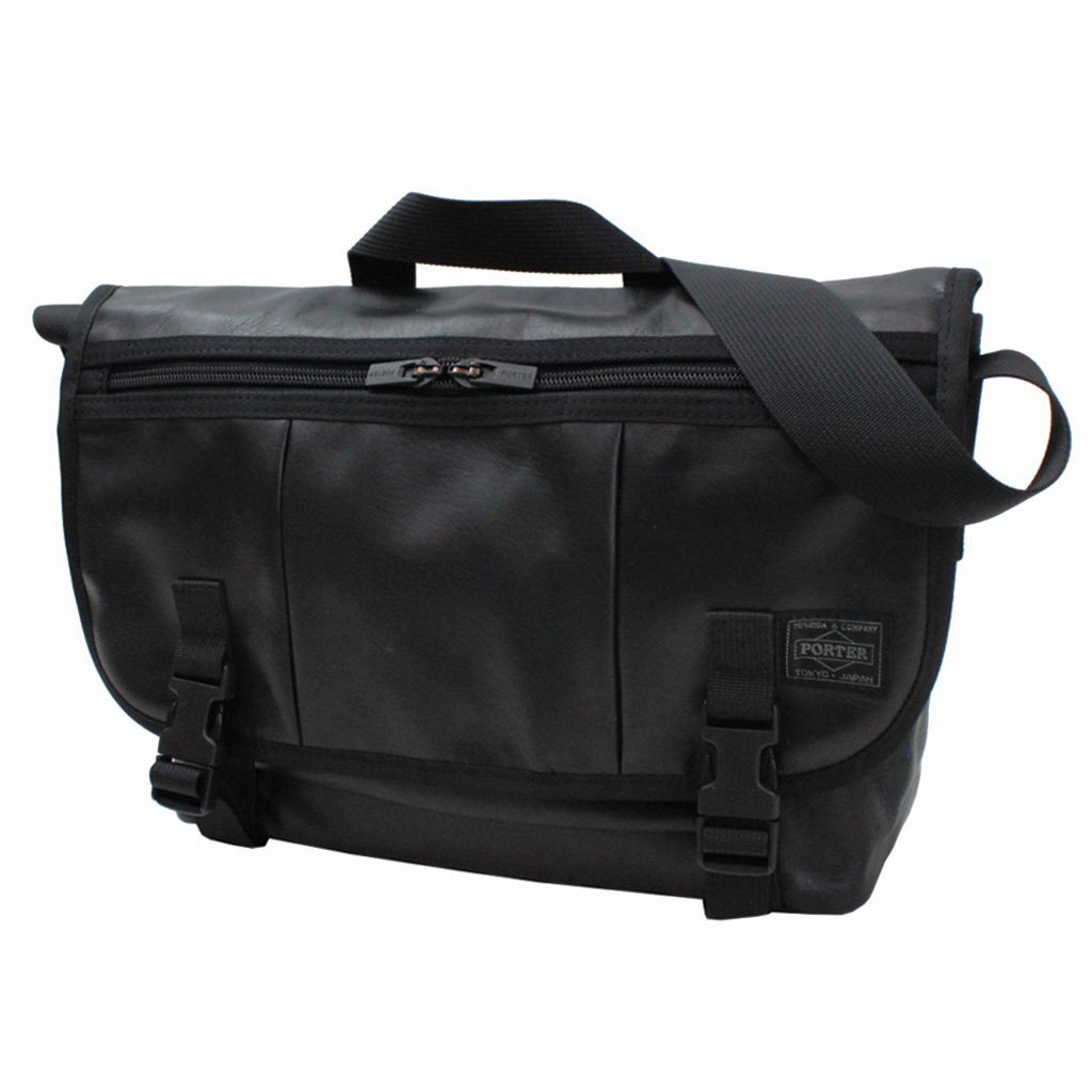 Yoshida Bag PORTER ALOOF MESSENGER BAG 023-03759 Black Made in Japan W26xH20cm
