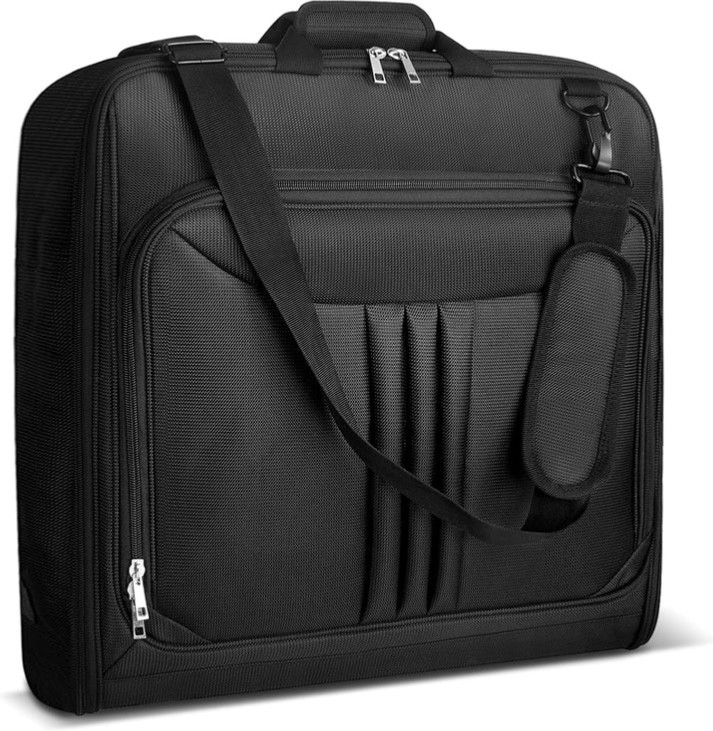 mens suite foldable black cary on