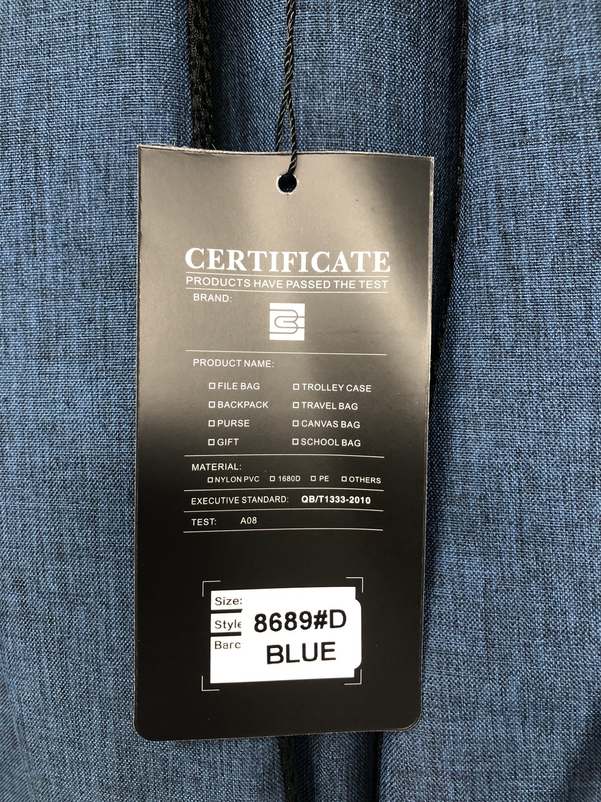 Bruno Cavalli Laptop Backpack with USB Charging Port Water Resistant Travel Blue