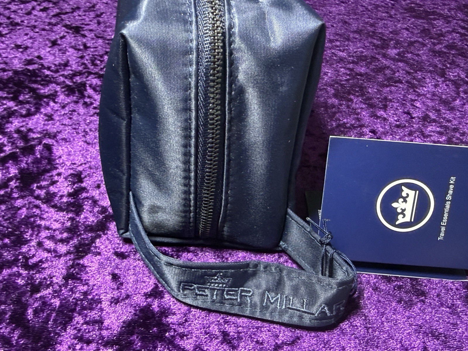 Peter Millar Travel Toiletry Bag Essentials Shave Kit Dopp Shave Cream Lip Balm