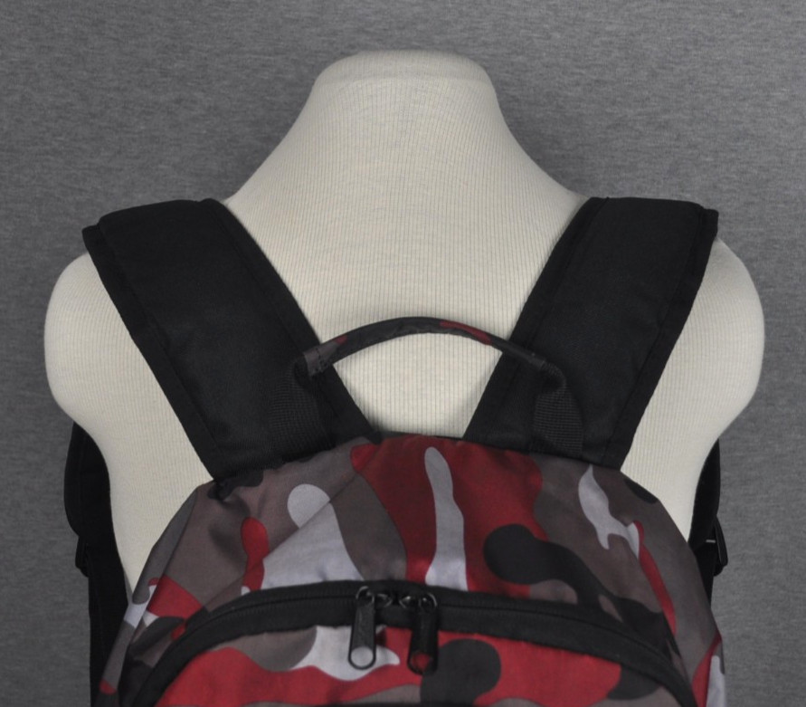 Eastsport Backpack Red Brown Black Camo