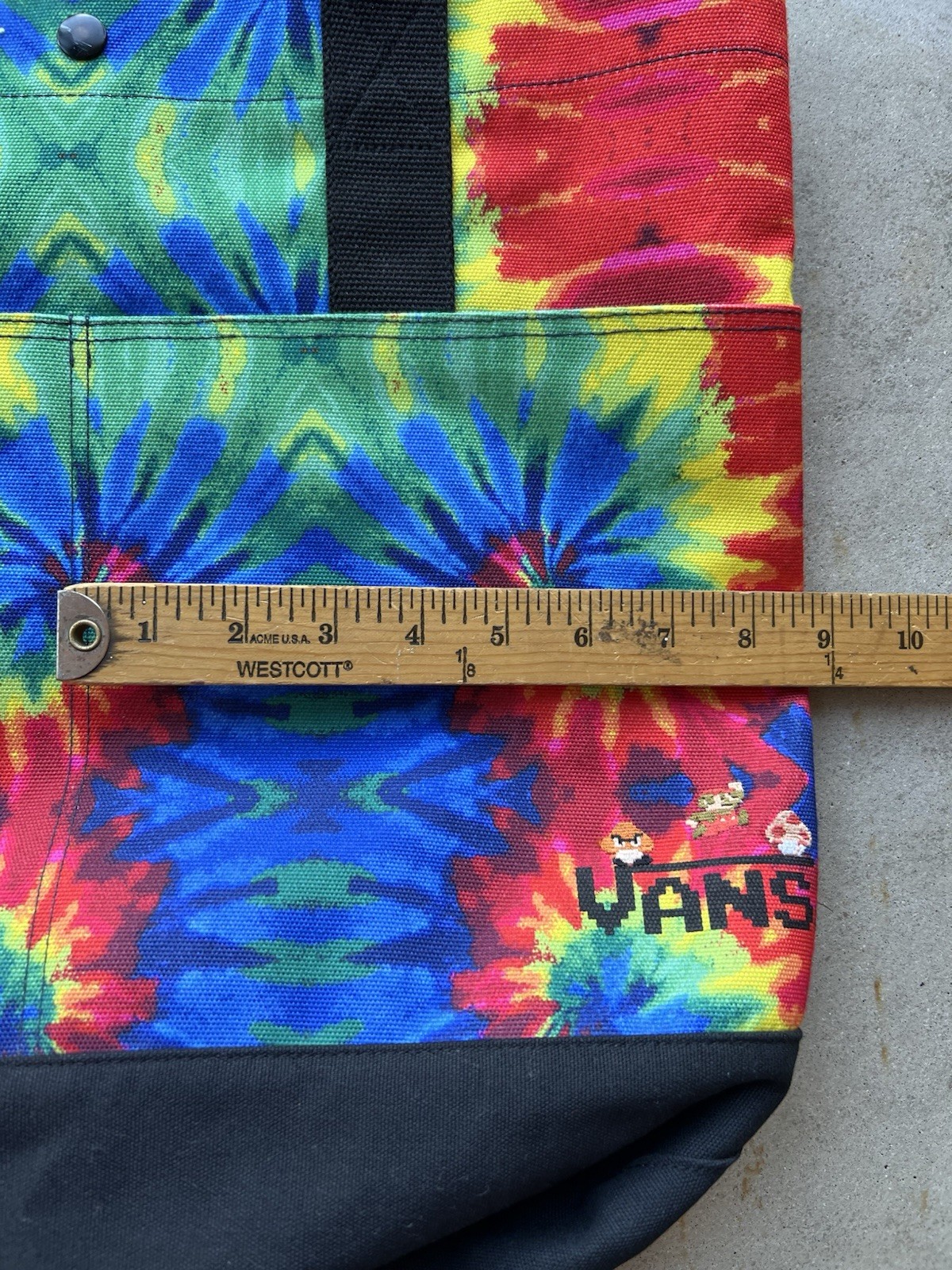 Vans Nintendo Super Mario Bros Tote Bag Tie Dye 2016