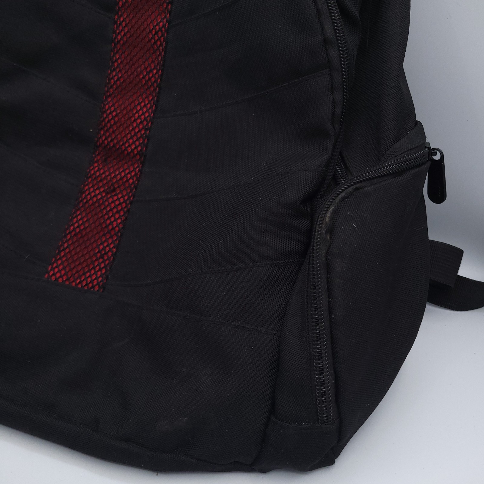 Air Jordan Jumpman Backpack Large Size Black with Red Jumpman Shoulder Straps