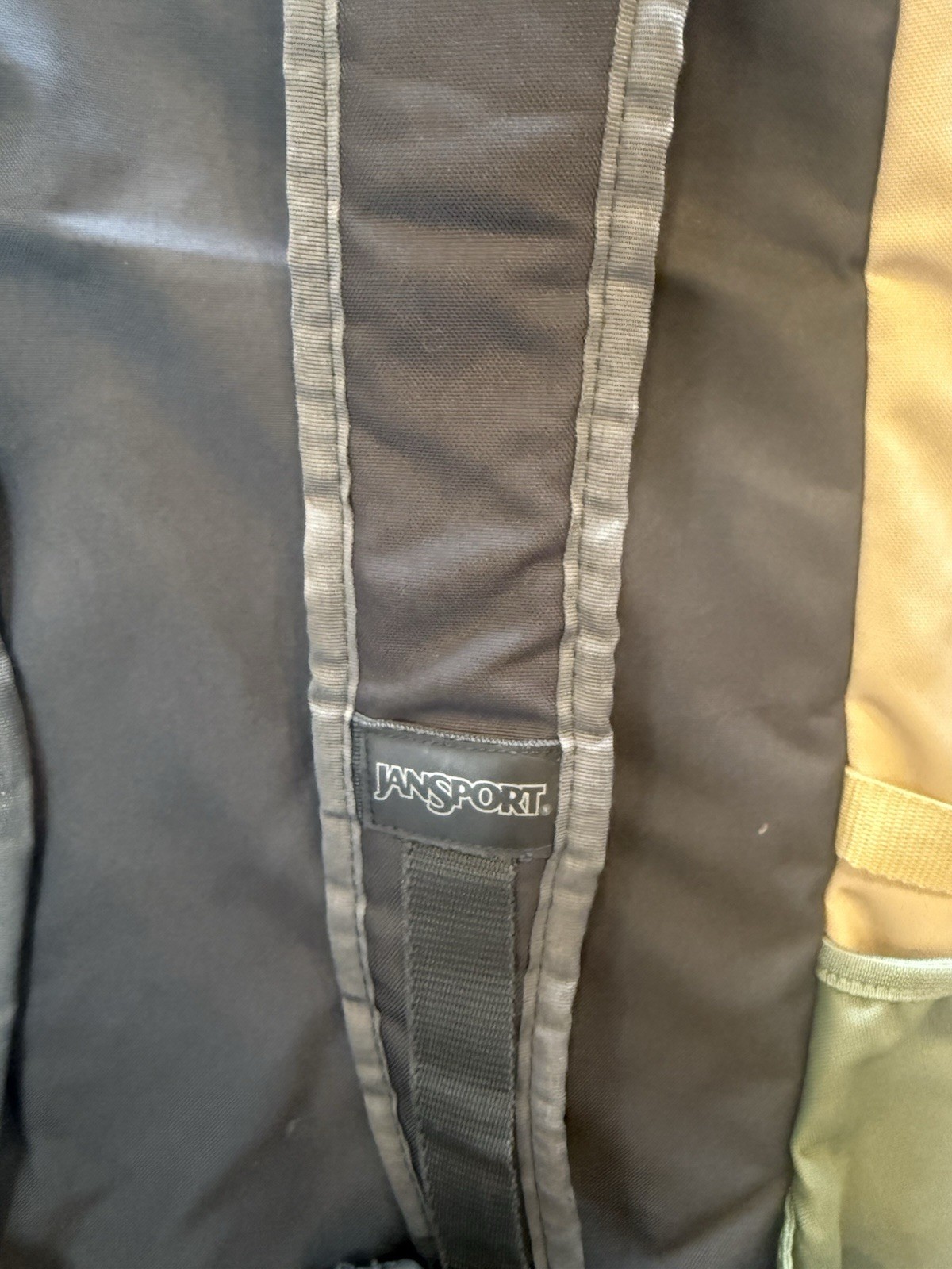 JanSport Hatchet 28L Backpack Field Tan Muted Green RARE Colorway