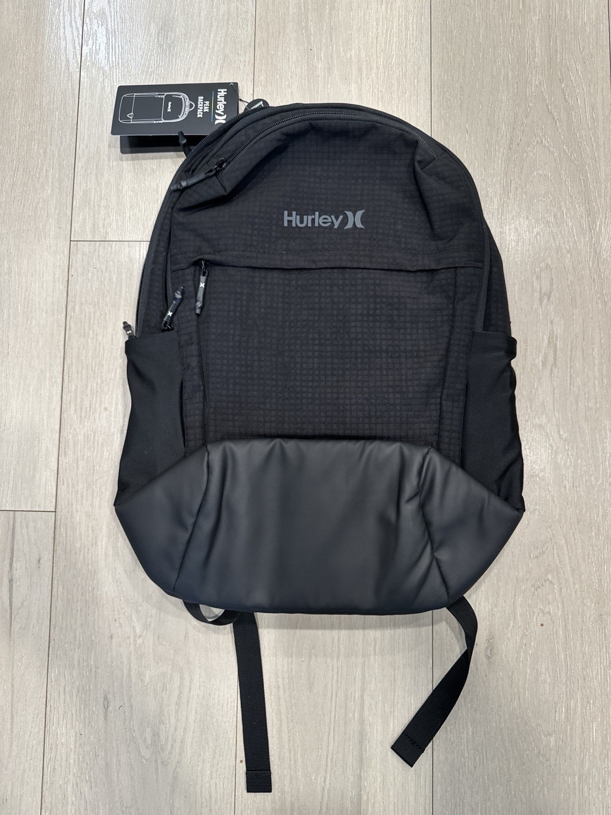 Hurley Mens Classic Peak Backpack Black 9A7390-023