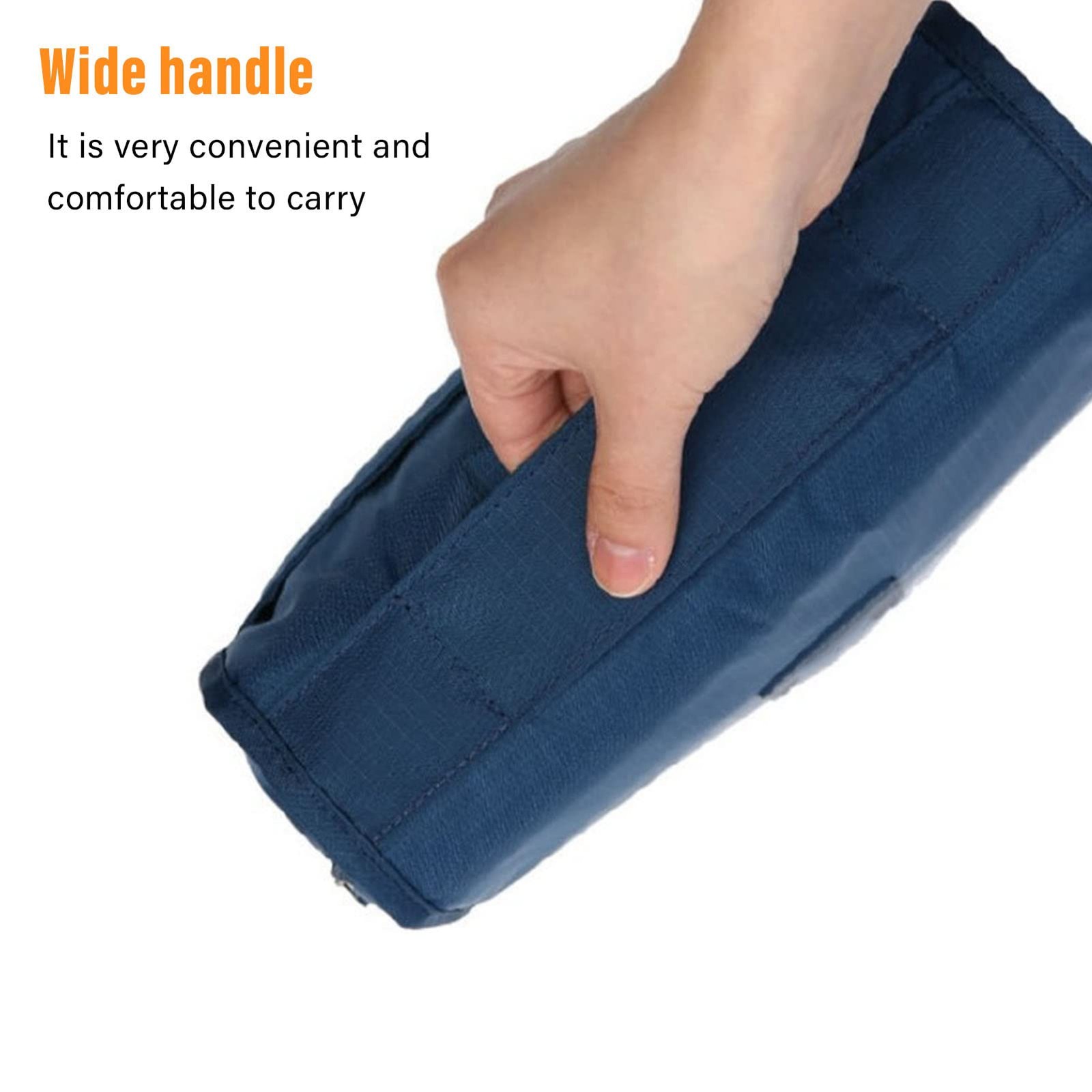 Toiletry Bags, Hanging Bag Cosmetic Foldable Makeup Navy blue