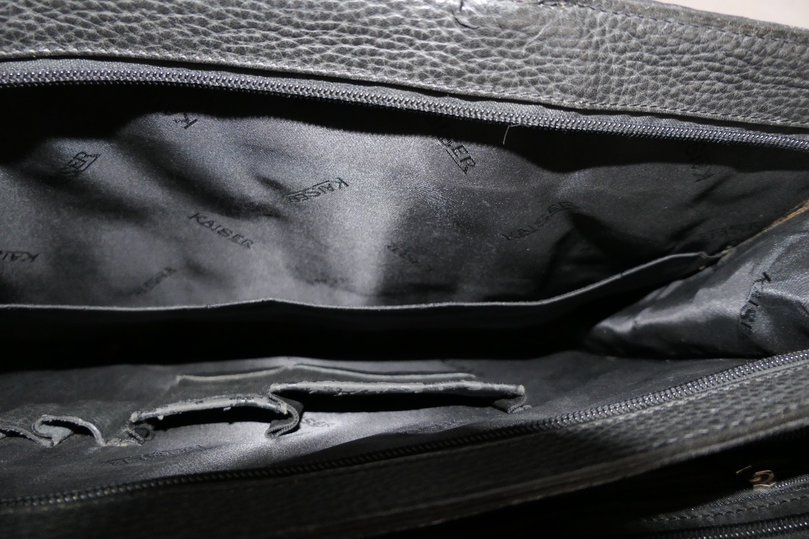 PETER KAISER LEATHER BRIEFCASE UNITED KINGDOM