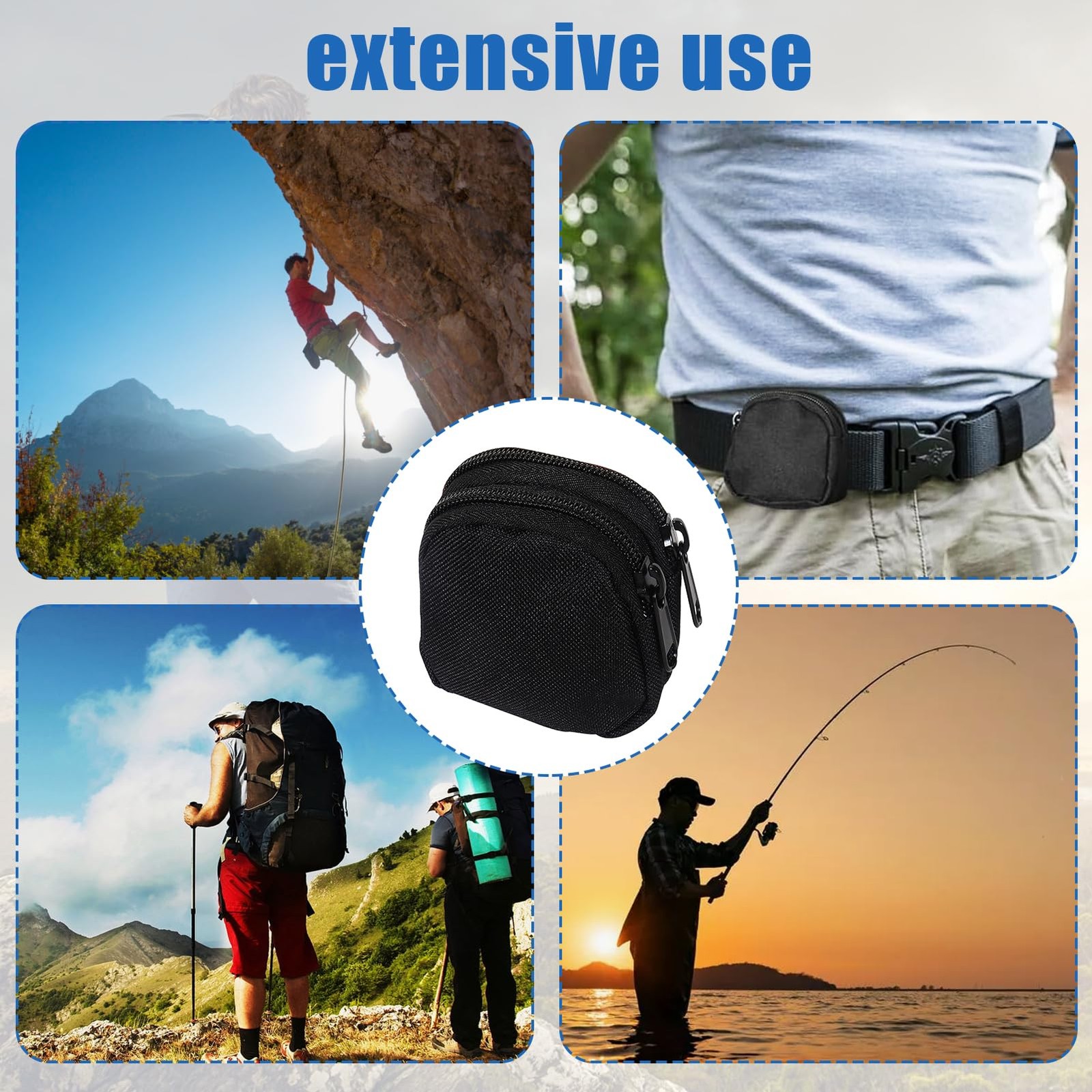 Molle Pouch Small, Tactical Waist Bag Molle Pouch, Belt Bag Men’s, Mol…