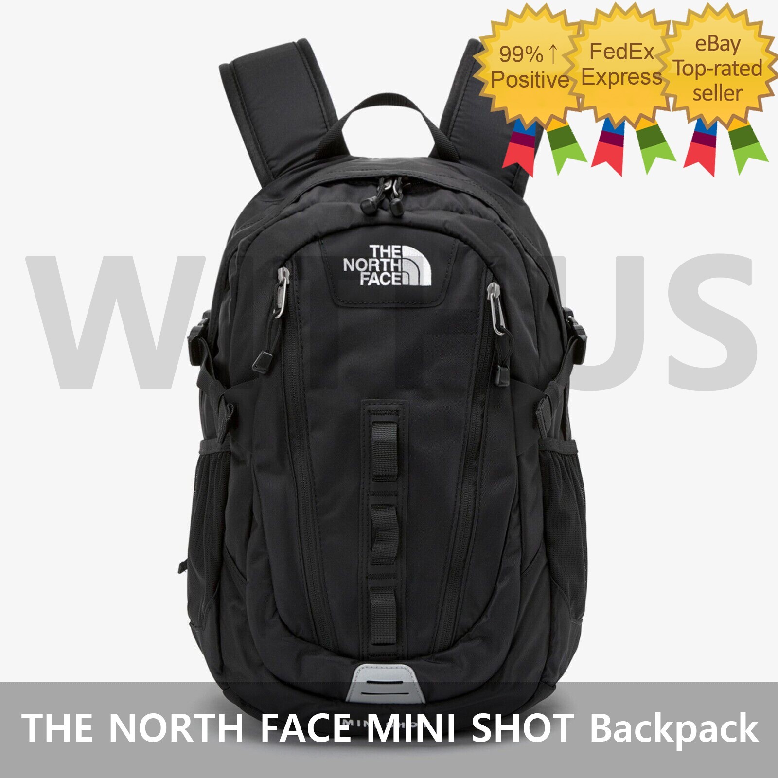 THE NORTH FACE MINI SHOT Backpack Black NM2DP02A Genuine – Tracking