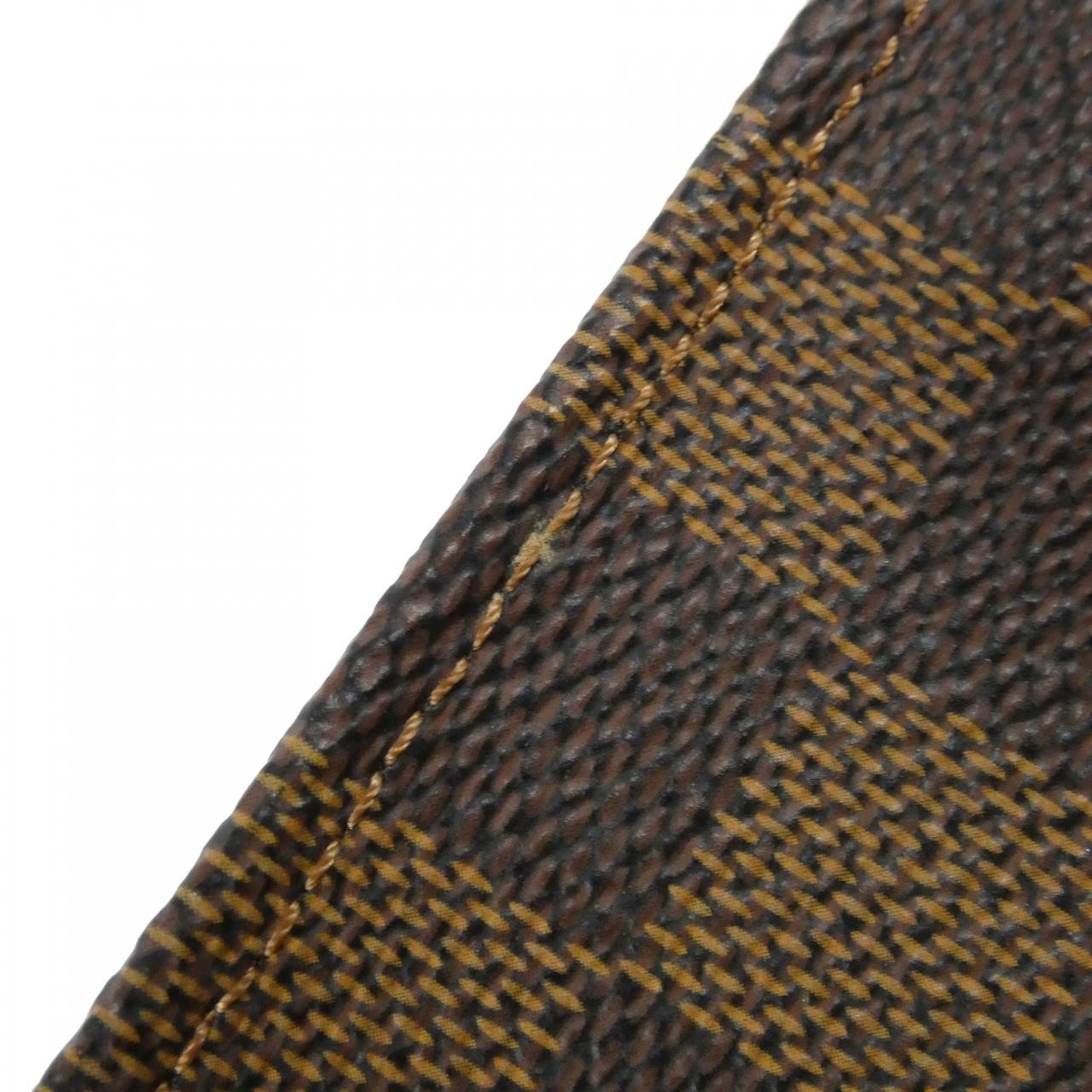 Authentic Louis Vuitton Damier Poche Toilette 5.9″ Pouch N47546 #230-000-230…
