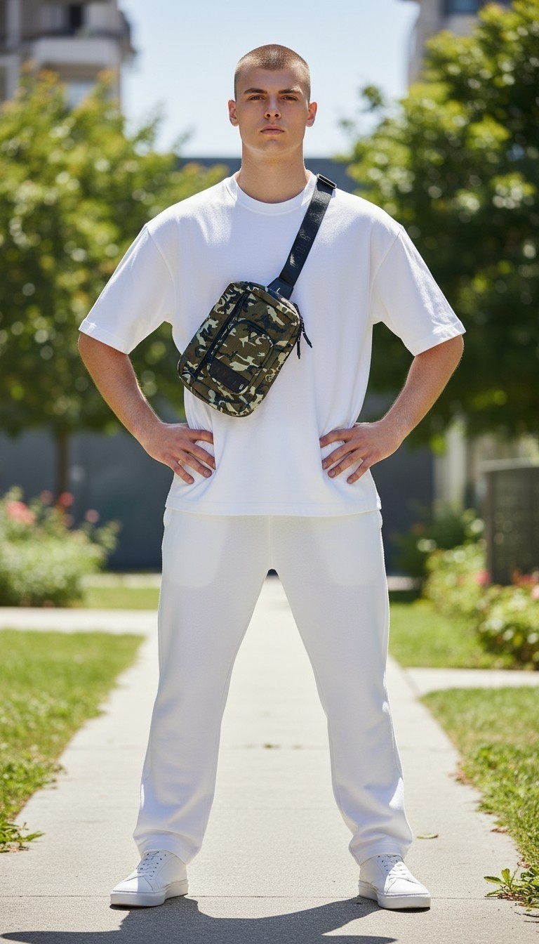 New Air Jordan Camouflage Crossbody Bag Cordura Fabrics MA0957-650