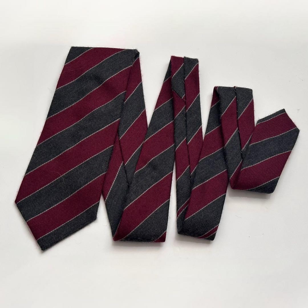 LUIGI BORRELLI Cashmere Tie 9.4cm Blade Used Condition