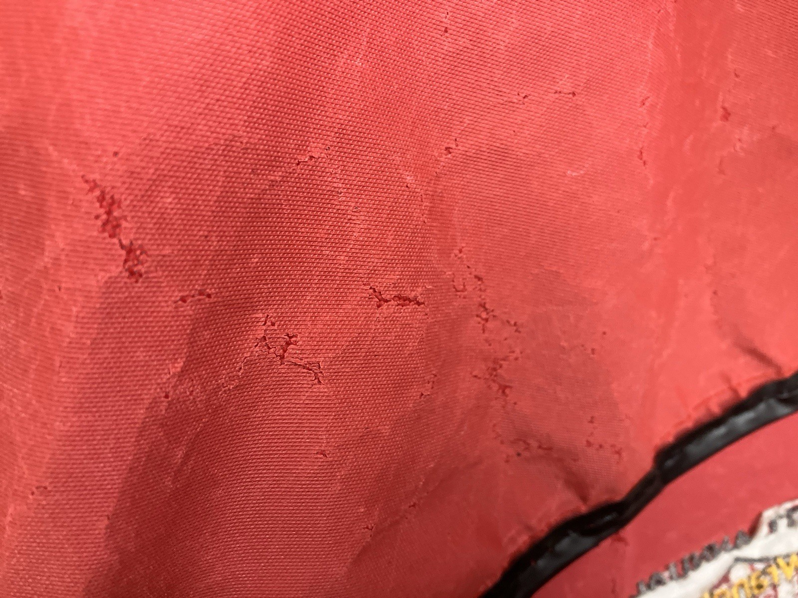 Justin Boots NFR PRCA Wrangler Rodeo Duffle Bag 2007 Large Red Cowboy Western