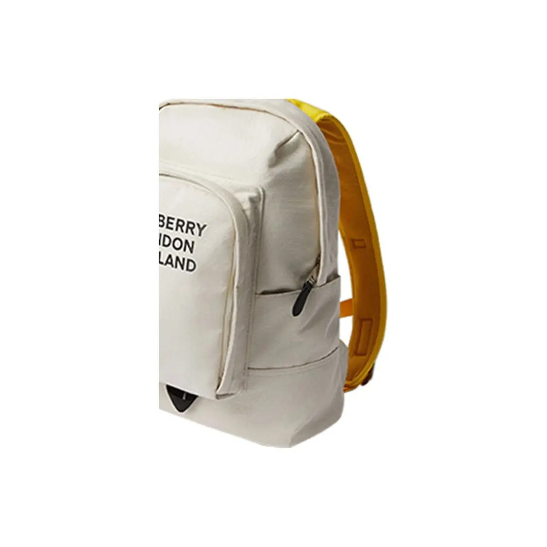 Burberry Cotton Twill Panelled with Nylon Backpack Men’s 11.8×5.1×16.5 in