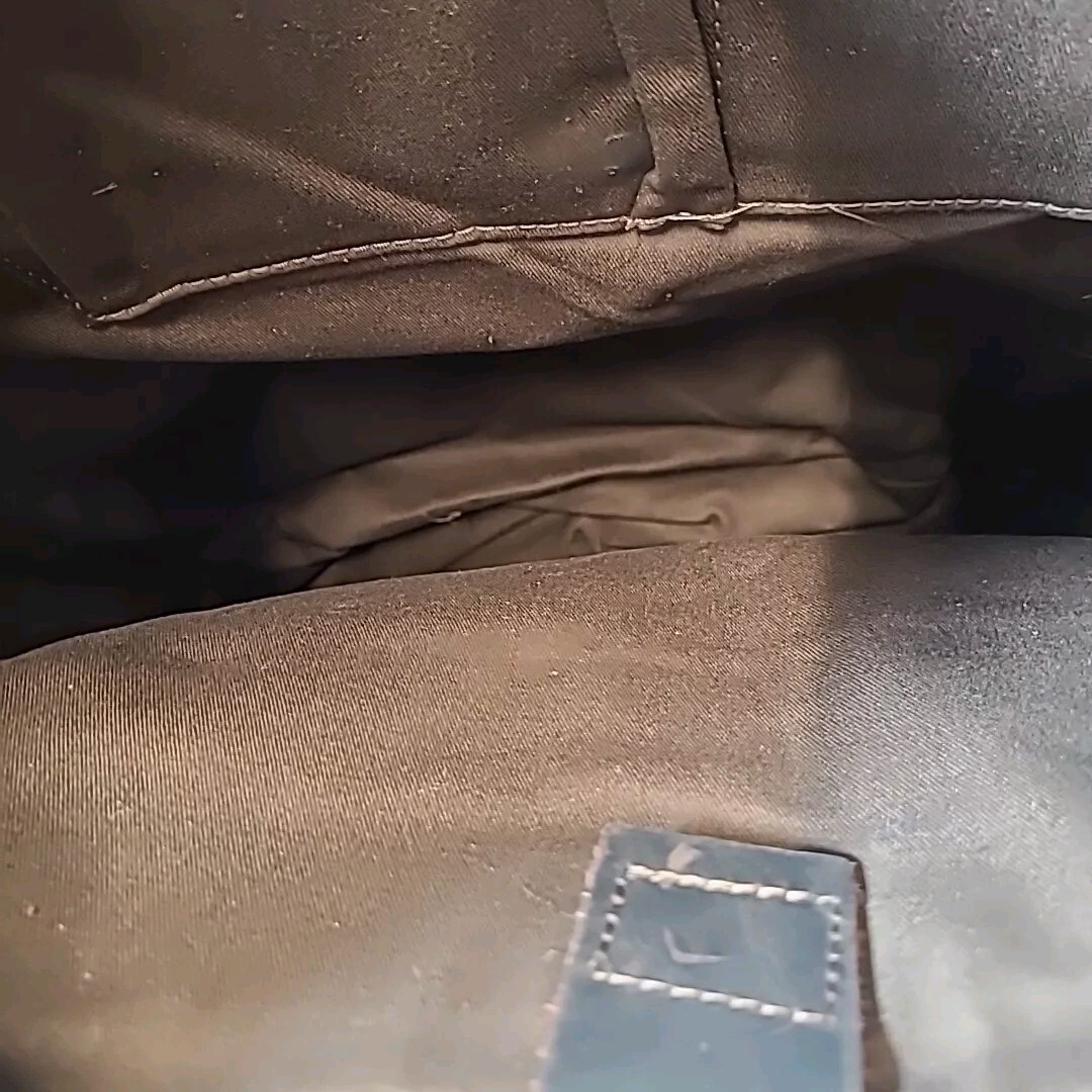 Dungeons & Dragons / Magic The Gather Gray /Brown Leather Waxed Canvas Backpack