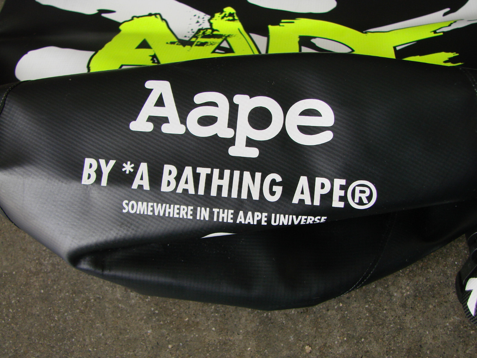 A BATHING APE body bag AAPE rucksack backpack