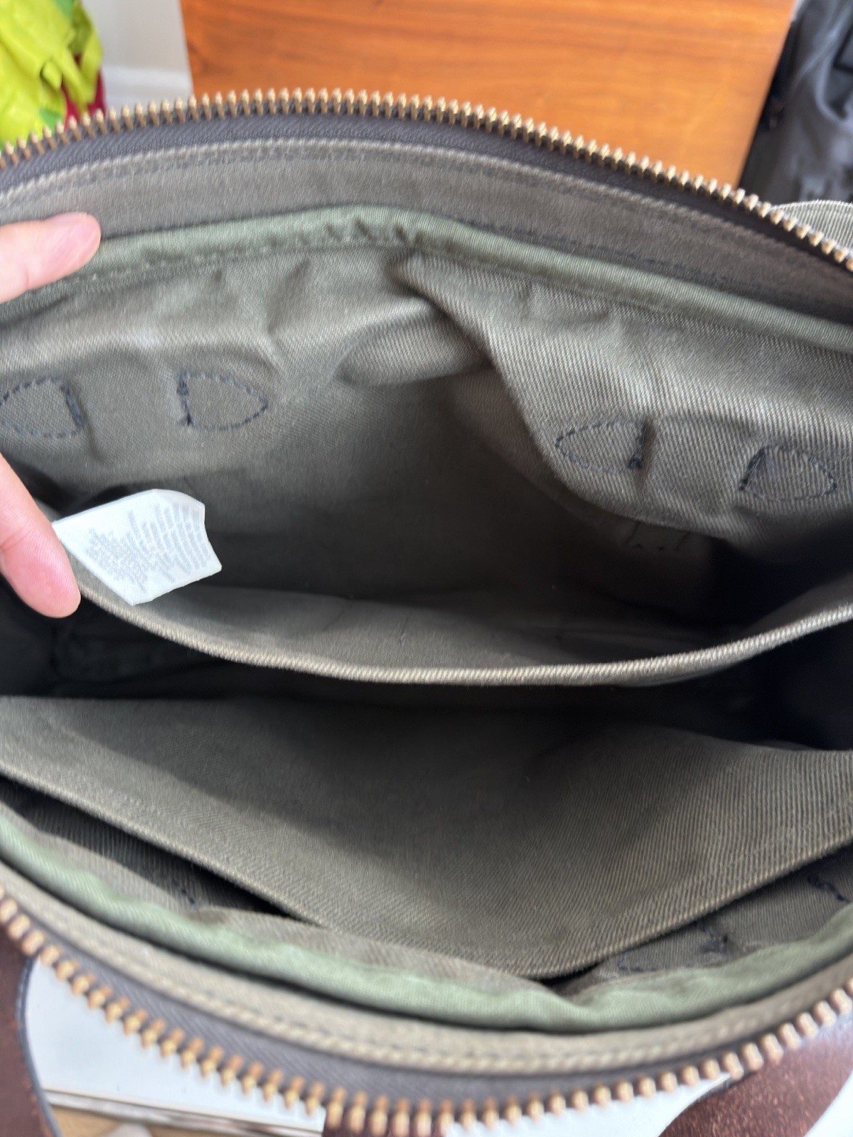 Filson Original Briefcase Otter Green Rugged Twill