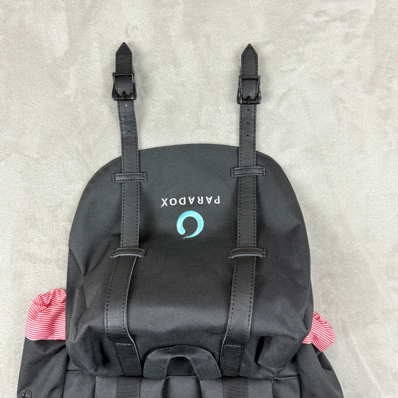 Herschel Supply Co Laptop Backpack Mens 23L Black Retreat Crosshatch Bag NWOT
