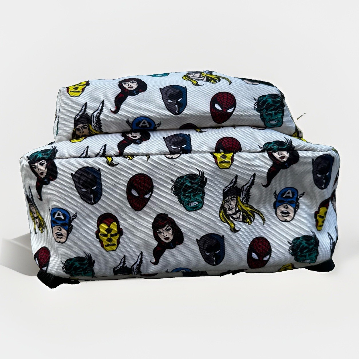 Vans x Marvel Backpack With Superheroes Spiderman Black Panther Hulk Thor – EUC