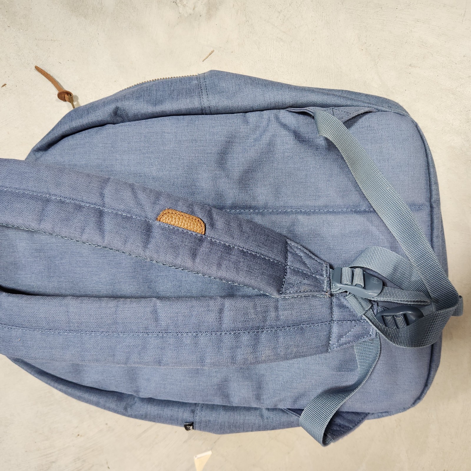 Herschel Classic School Laptop Backpack Blue/ Leather Accents J36
