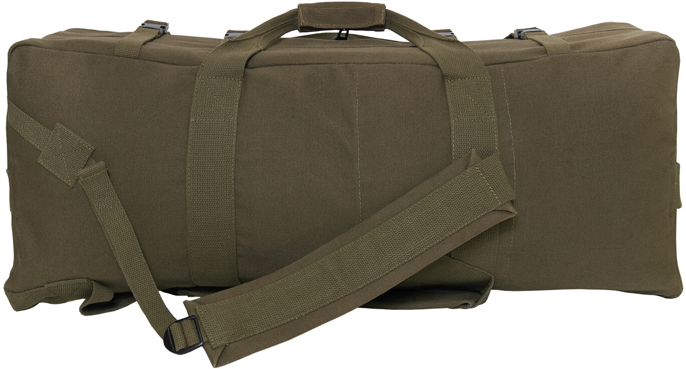 Olive Drab Canvas Gen II Duffle Bag 2 Strap Backpack Tactical Army Type Duffel