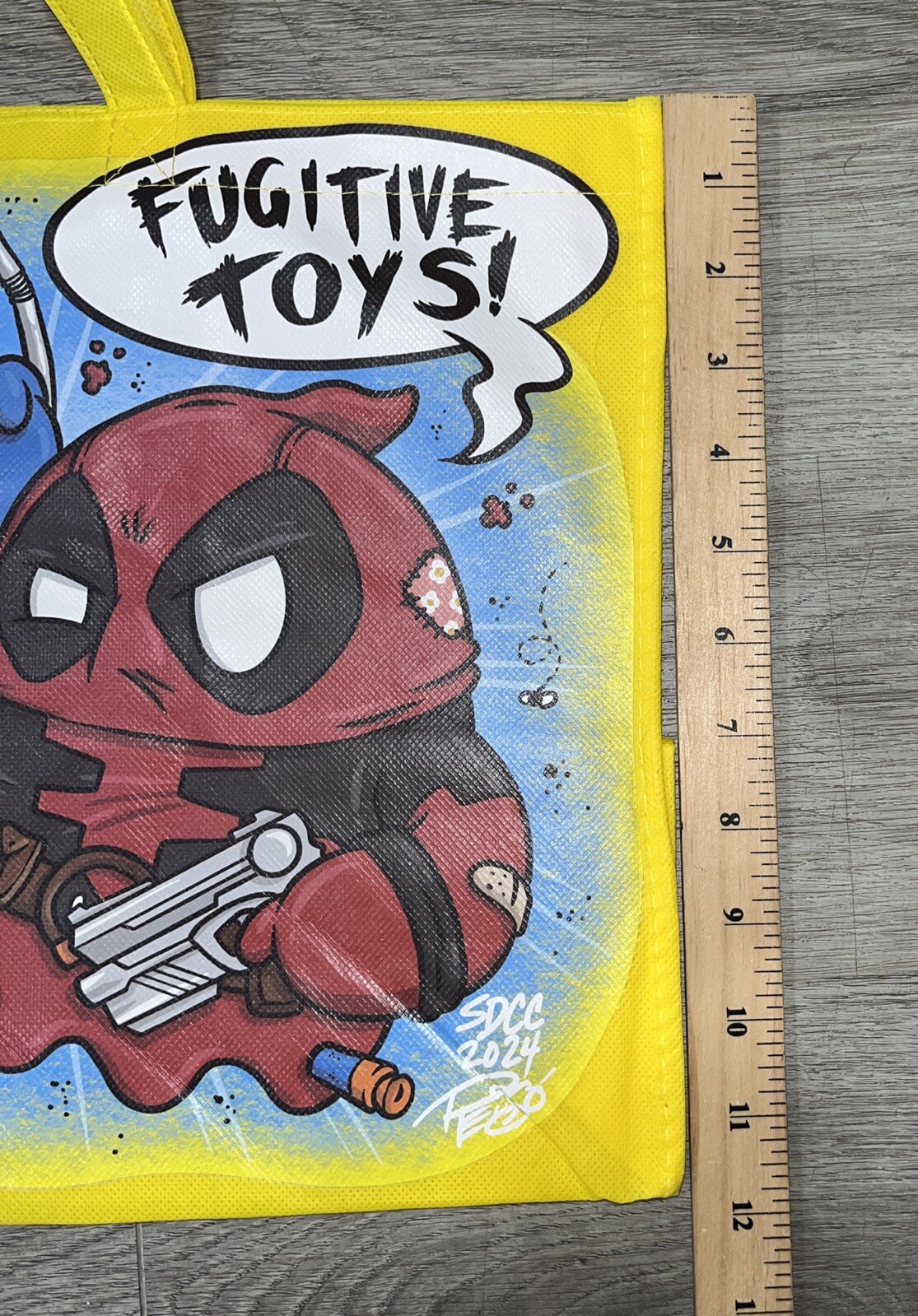 Fugitive Toys Tiny Ghost Soul Mates Tote Bag Deadpool & Wolverine SDCC 2024
