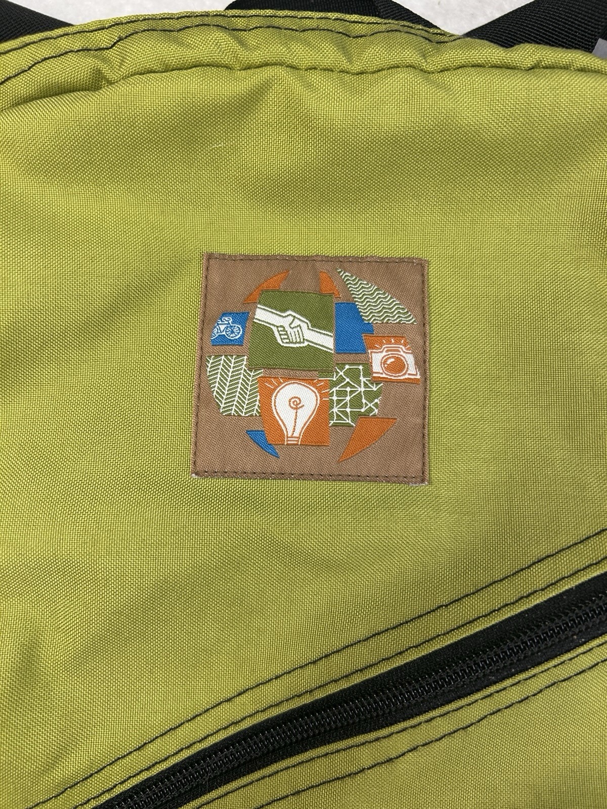 Rare TOM BIHN Early Design Daylight Backpack – Wasabi and Steel Cordura