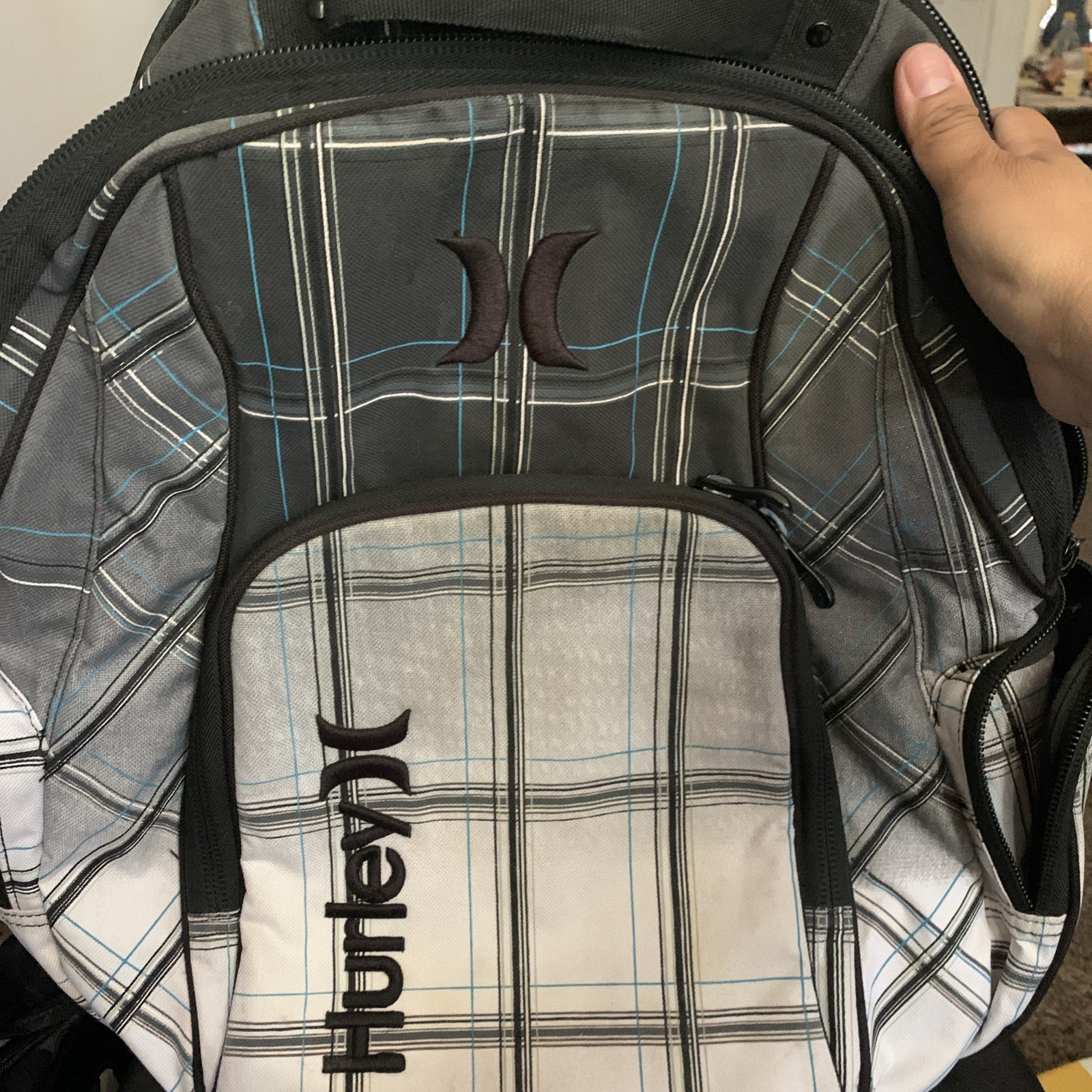 Hurley Backpack School Book Bag, heavy duty