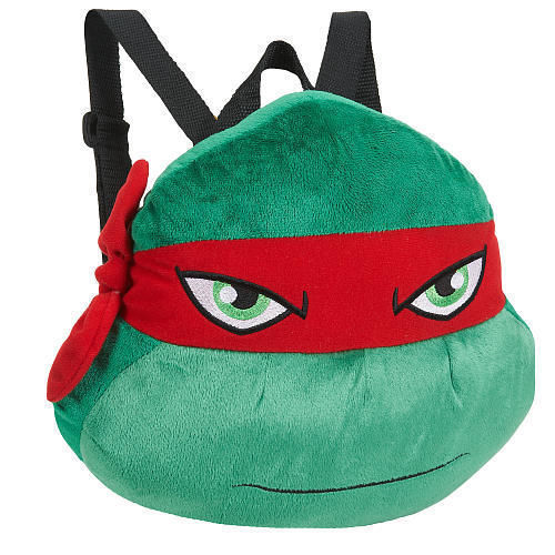 Backpack Toddler 11″ Plush Teenage Mutant Ninja Turtles Raphael Girl Boy NEW