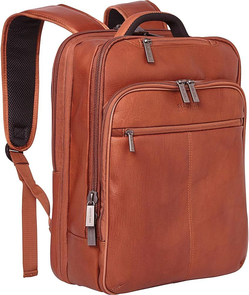 Stylish Manhattan Colombian Leather RFID Laptop Briefcase for 15.6″ Laptops