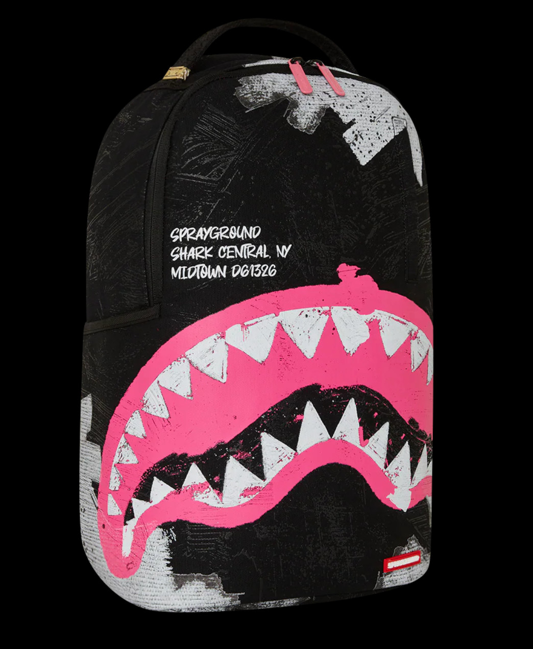 SPRAYGROUND SHARK CENTRAL ACRYLIC ART DLX COTTON BACKPACK – Limited Edition