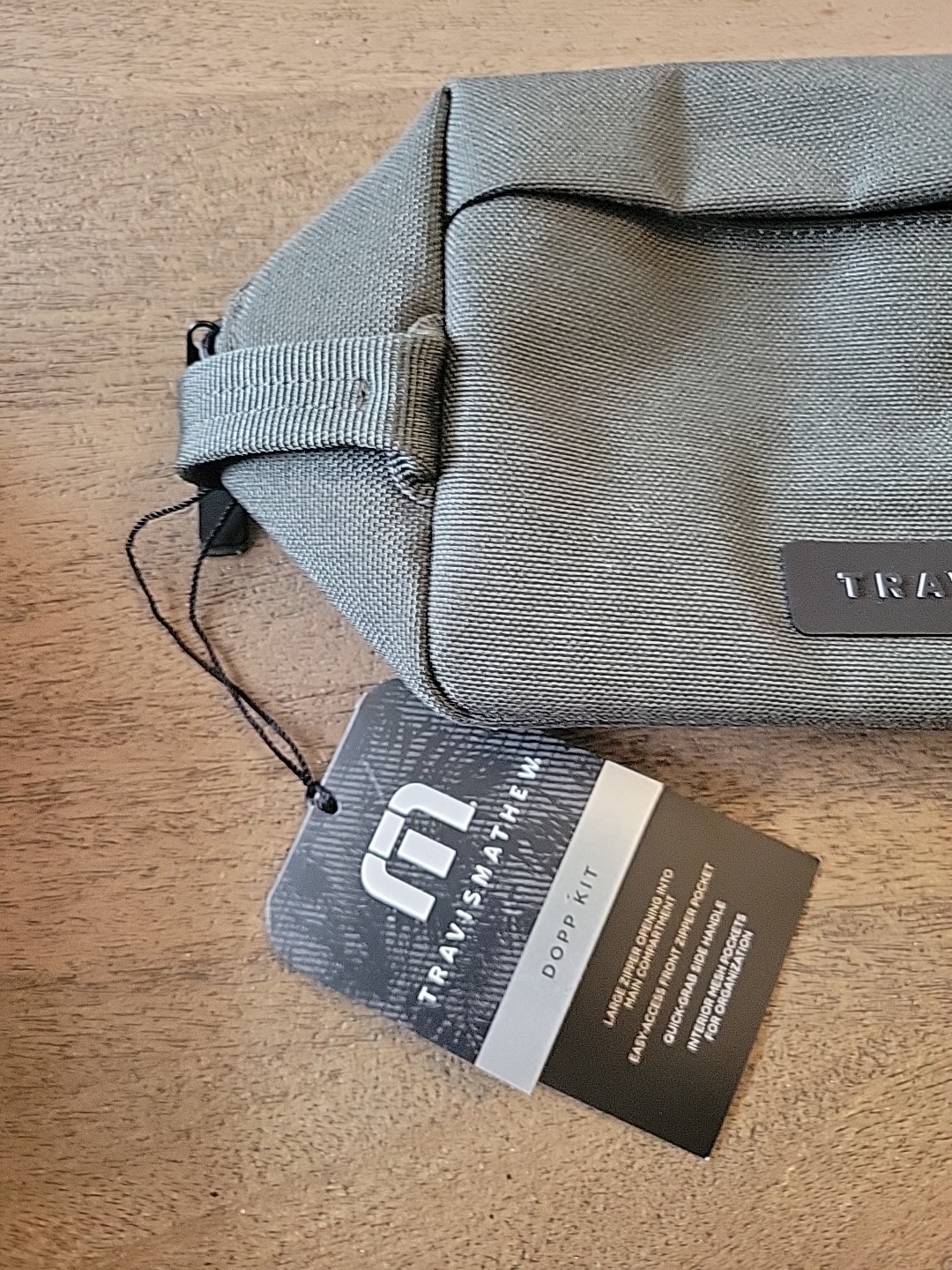 Travis Mathew Dopp Kit Travel Pouch Bag New Dark Olive