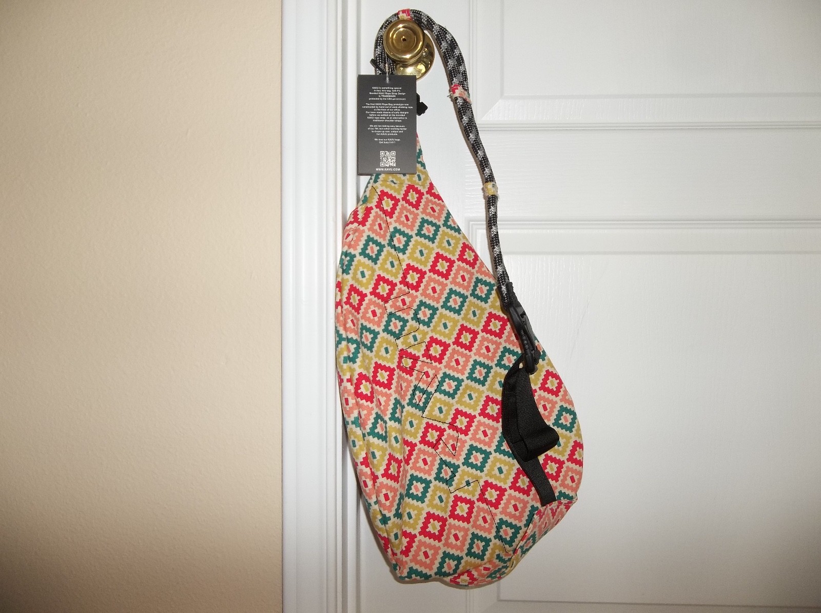 Kavu Rope Bag “Spring Montage” Backpack New With Tag (923-754)